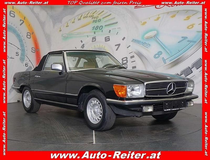 Gebraucht Mercedes SL380 204 PS (150 kW) 1981 Schwarz Cabrio