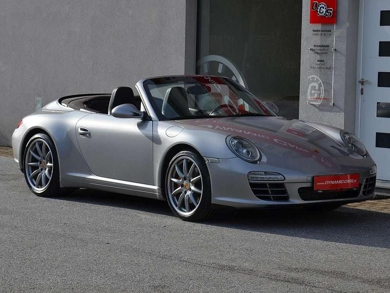 Gebraucht Porsche 911 Carrera 4S Cabriolet 385 PS (283 kW) 2010 Silber Cabrio