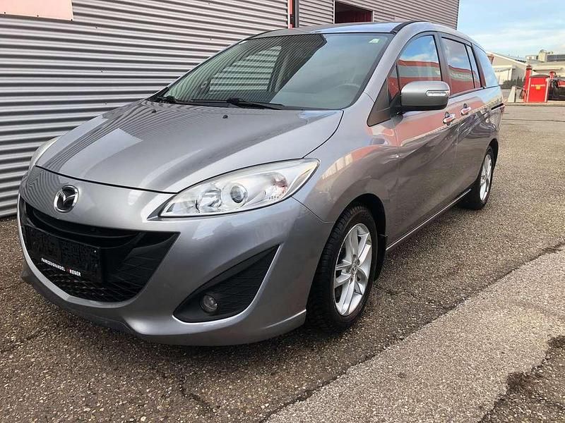Gebraucht Mazda 5 Takumi-Line 116 PS (85 kW) 2014 Grau Van / Kleinbus