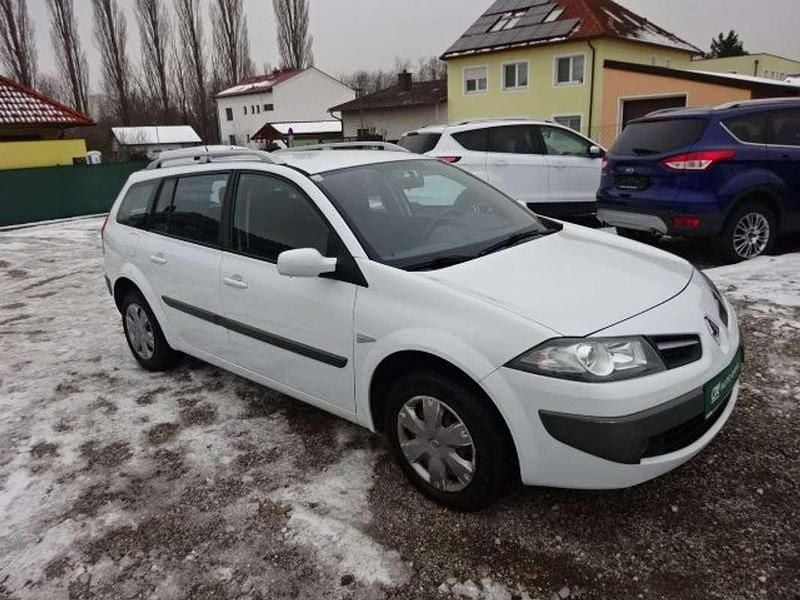 Gebraucht Renault Mégane GrandTour 98 PS (72 kW) 2009 Weiß Kombi