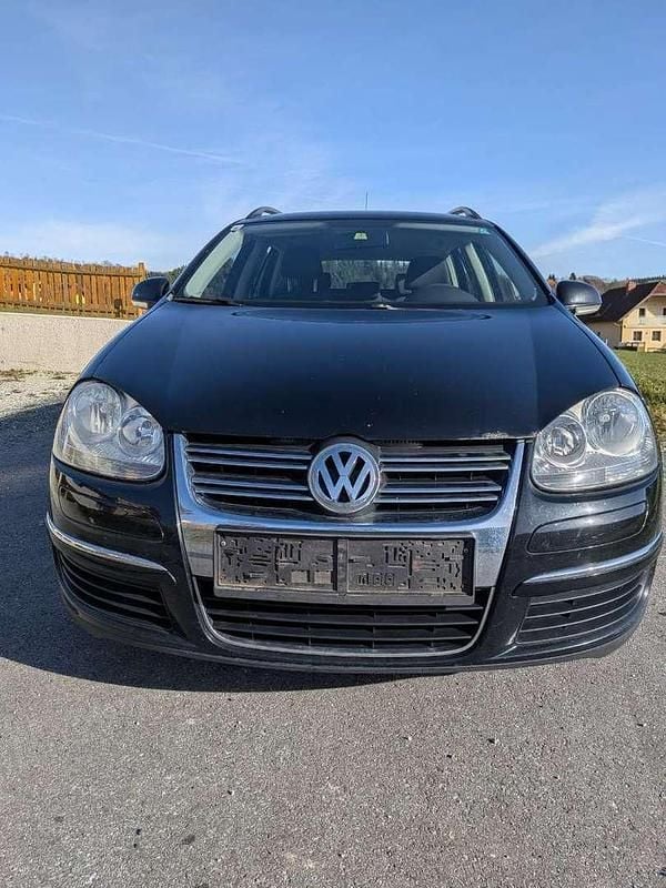 Gebraucht VW Golf V Family 105 PS (77 kW) 2008 Schwarz Van