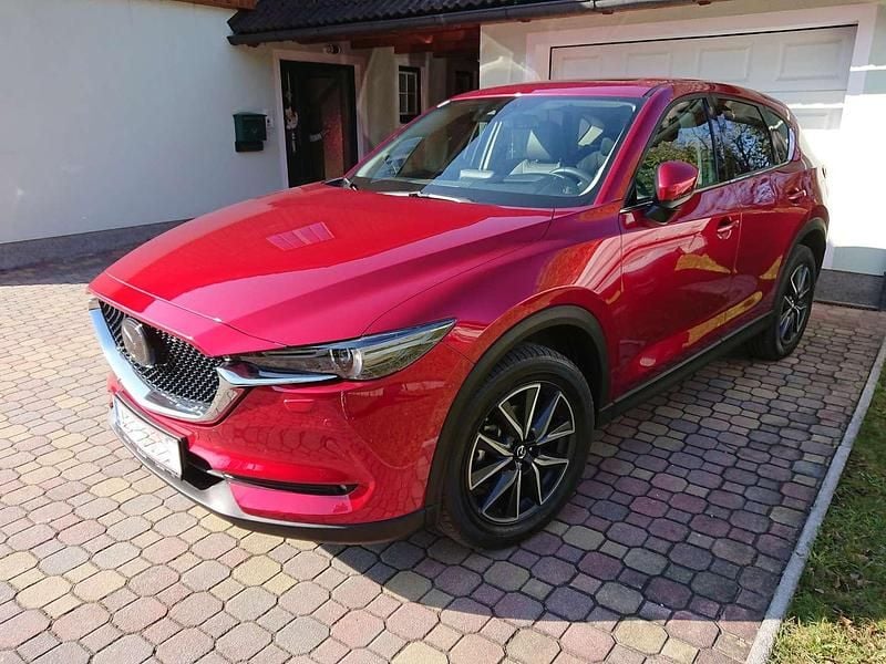 Gebraucht Mazda CX-5 194 PS (142 kW) 2018 Rot SUV