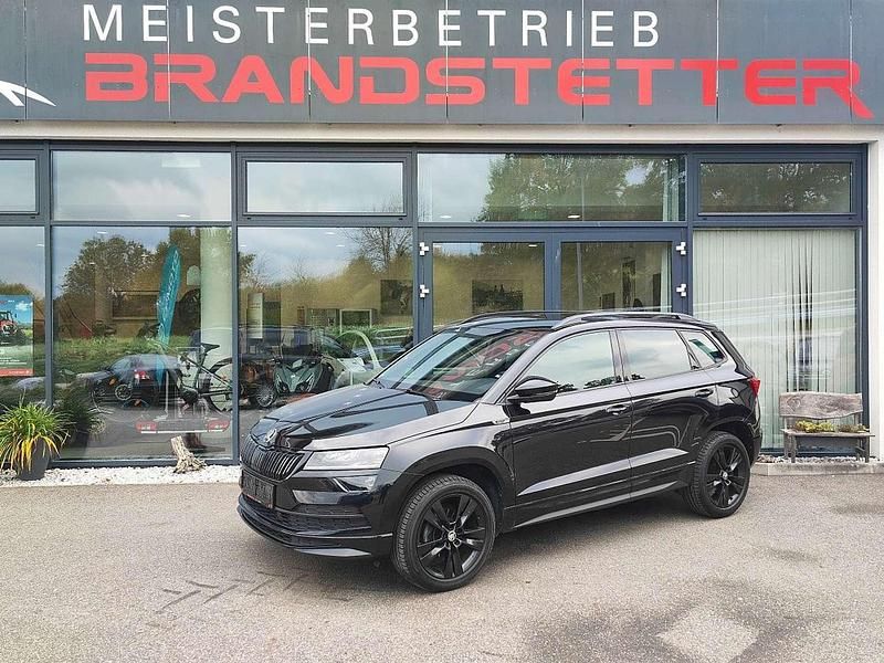 Schwarz Gebraucht 2019 Skoda Karoq SportLine SUV | € 24.990 (Fairer Preis) - Bild 1/4