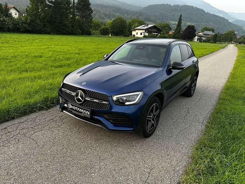 Blau Gebraucht 2021 Mercedes GLC300e AMG SUV | € 33.999 (Guter Preis) - Bild 1/2