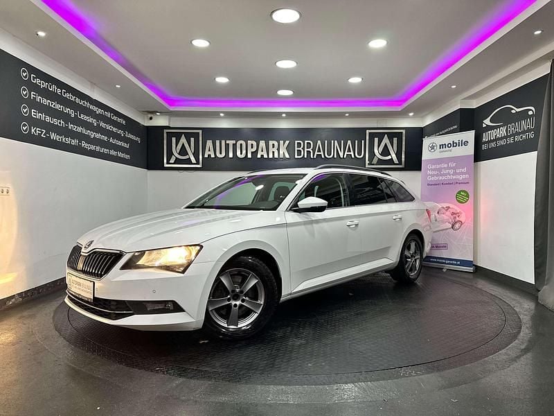 Gebraucht Skoda Superb Ambition 150 PS (110 kW) 2016 Weiß Kombi