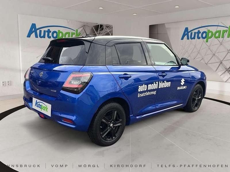 Neu Suzuki Swift 83 PS (61 kW) 2025 Blau Limousine