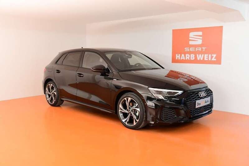 Gebraucht Audi A3 S-Line 110 PS (80 kW) 2023 Schwarz Limousine