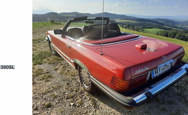 Gebraucht Mercedes SL380 163 PS (119 kW) 1982 Rot Cabrio