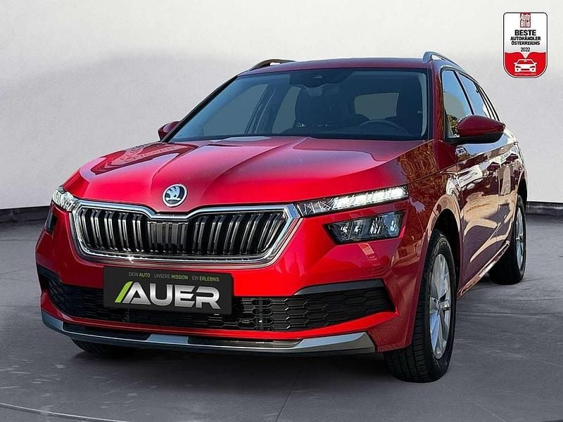 Rot Gebraucht 2024 Skoda Kamiq Ambition SUV | € 20.987 (Superpreis) - Bild 1/3