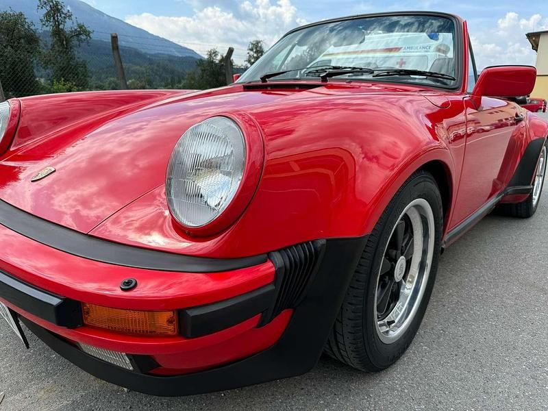 Gebraucht Porsche 930 Turbo 300 PS (220 kW) 1987 Rot Cabrio