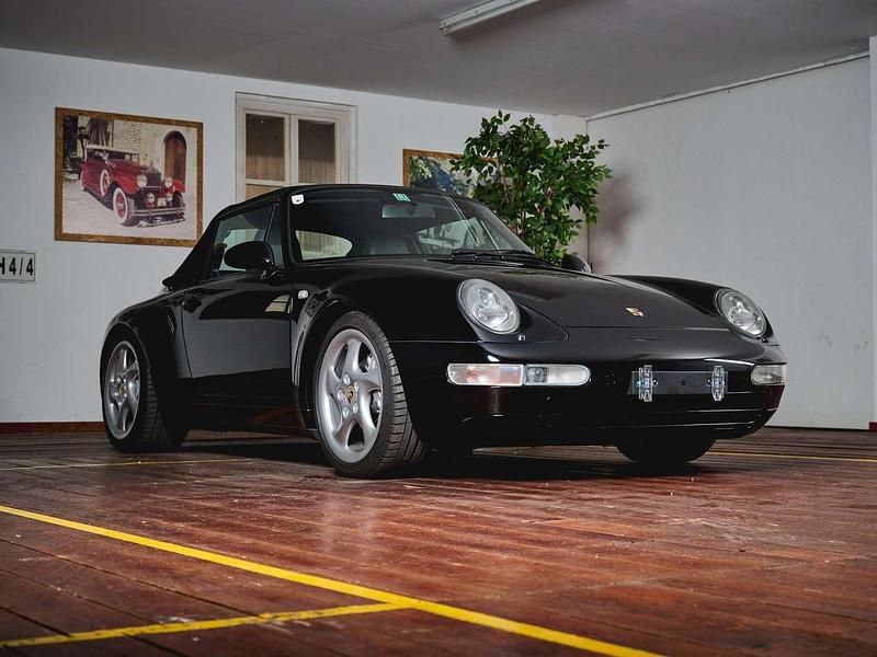 Gebraucht Porsche 911 Carrera 4 Cabriolet 286 PS (210 kW) 1996 Schwarz Cabrio