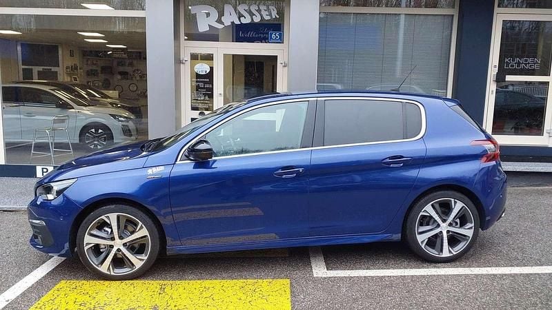 Gebraucht Peugeot 308 GT-line 131 PS (96 kW) 2018 Blau Limousine