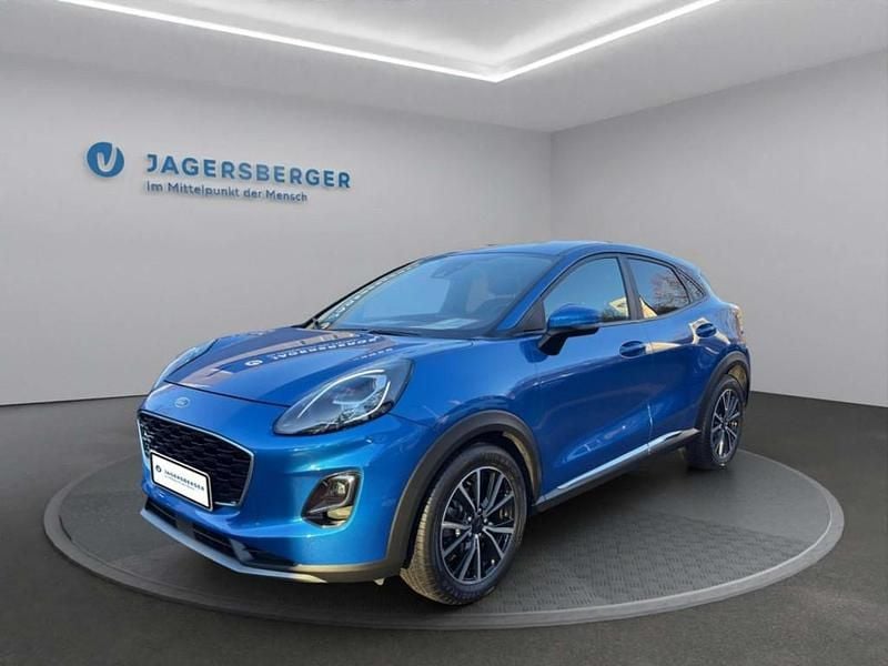 Blau Gebraucht 2021 Ford Puma Titanium SUV | € 14.480 (Fairer Preis) - Bild 1/4