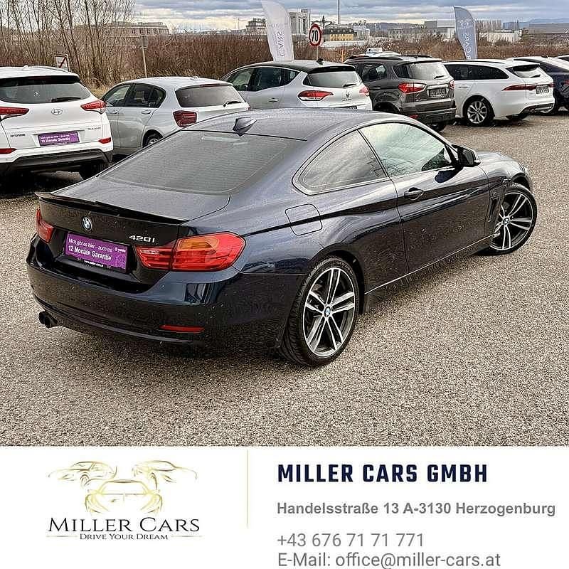 Gebraucht BMW 420 Shadowline 184 PS (135 kW) 2014 Blau Coupé