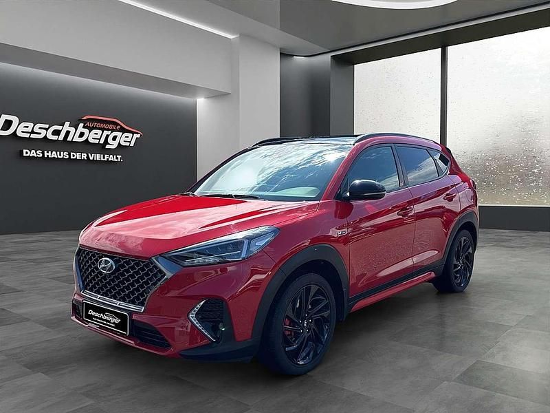 Rot Gebraucht 2019 Hyundai Tucson N Line SUV | € 24.890 (Etwas zu teuer) - Bild 1/4