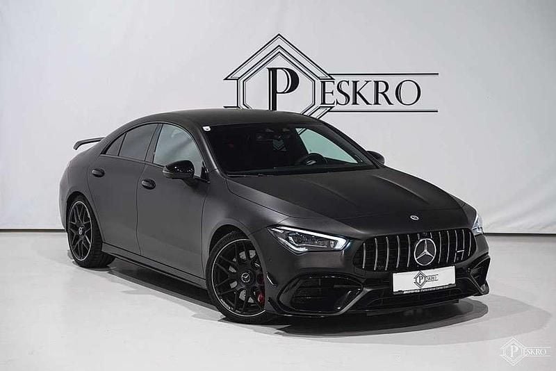 Schwarz Gebraucht 2021 Mercedes CLA45 AMG AMG Coupé | € 51.999 - Bild 1/4
