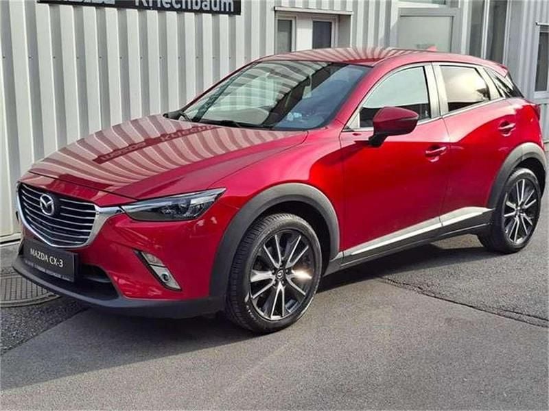 Gebraucht Mazda CX-3 120 PS (88 kW) 2016 Rot SUV