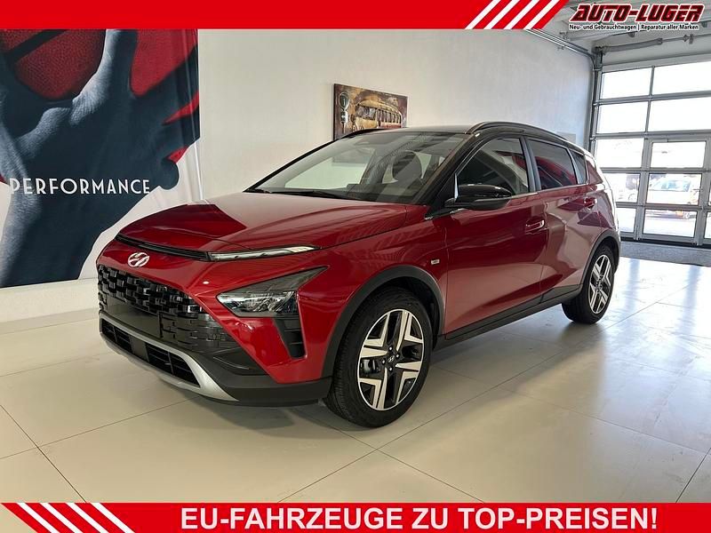 Gebraucht Hyundai Bayon Techniq 120 PS (88 kW) 2024 Dragon red pearl SUV