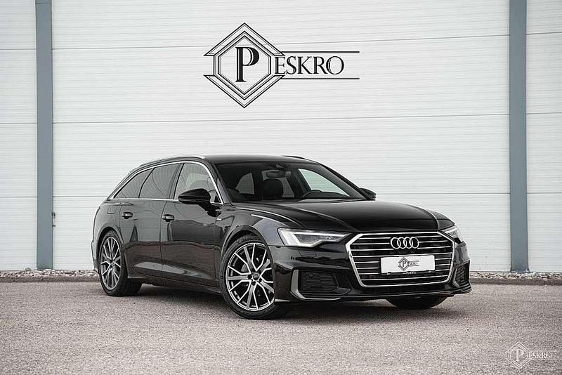 Schwarz Gebraucht 2019 Audi A6 S-Line Kombi | € 31.990 - Bild 1/4