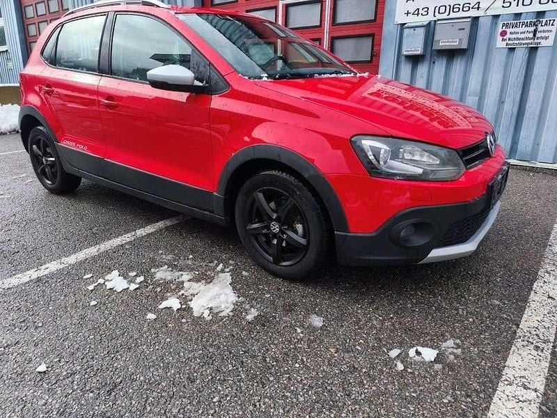 Gebraucht VW Polo Cross 75 PS (55 kW) 2012 Rot Kleinwagen