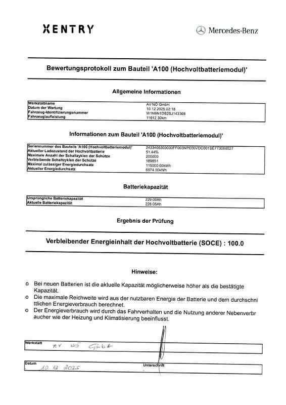 Gebraucht Mercedes EQA350 AMG line 214 kW (292 PS) 2024 Schwarz SUV