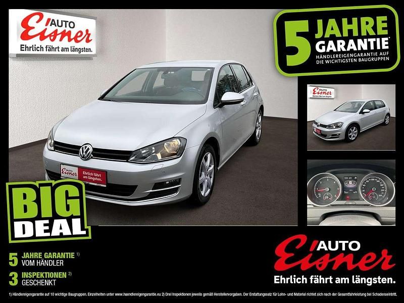Grau Gebraucht 2016 VW Golf VII Highline Limousine | € 14.490 (Guter Preis) - Bild 1/4