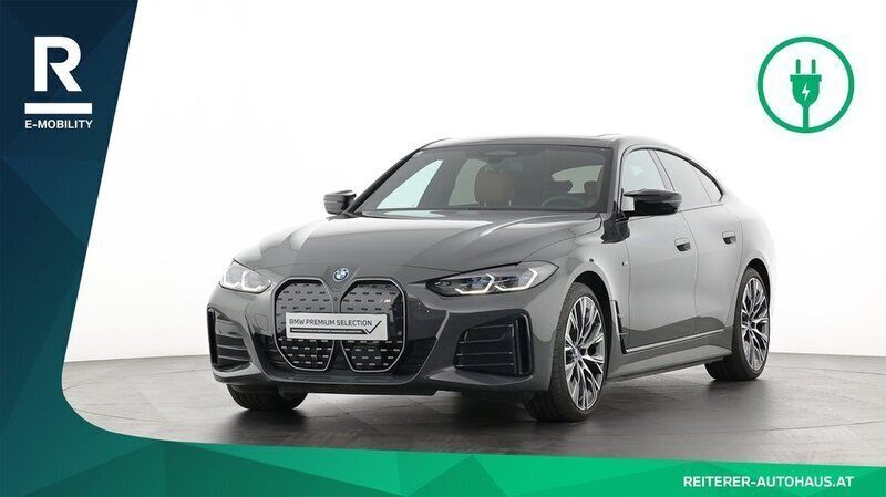 Grau (dravitgrau) Gebraucht 2023 BMW i4 Efficient Dynamics Limousine | € 59.990 (Etwas zu teuer) - Bild 1/1