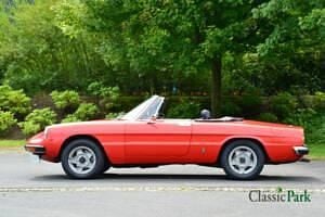 Gebraucht Alfa Romeo Spider Veloce 126 PS (92 kW) 1981 Rot Cabrio