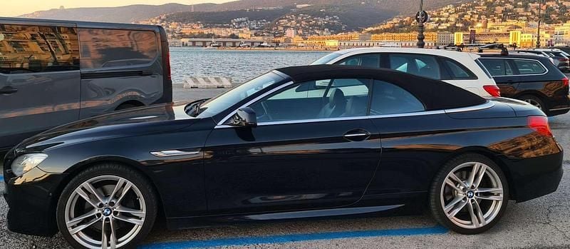 Schwarz Gebraucht 2013 BMW 640 Cabriolet M Sport Cabrio | € 19.500 - Bild 1/4
