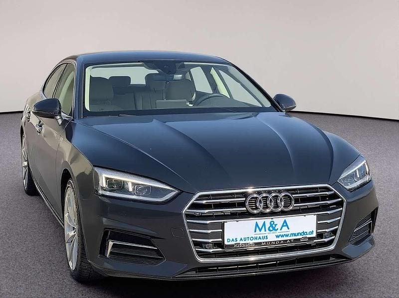 Gebraucht Audi A5 Sportback Design 252 PS (185 kW) 2017 Blau Kleinwagen