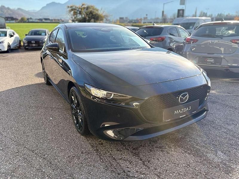 Neu Mazda 3 Homura-Line 140 PS (102 kW) 2025 Schwarz Limousine