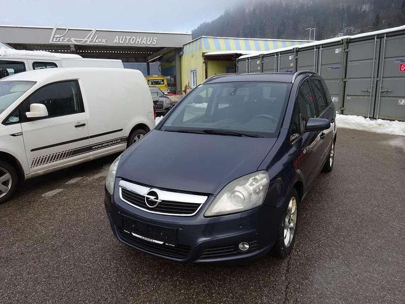 Blau Gebraucht 2006 Opel Zafira Sport Van / Kleinbus | € 1.990 - Bild 1/4