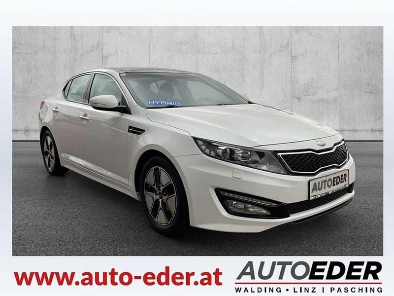 Gebraucht Kia Optima Hybrid 150 PS (110 kW) 2013 Weiß Limousine