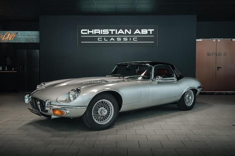Gebraucht Jaguar E-Type 268 PS (197 kW) 1974 Silber Cabrio