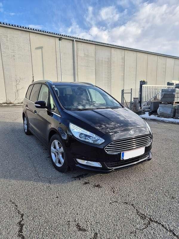 Gebraucht Ford Galaxy Titanium 140 PS (102 kW) 2017 Schwarz Van / Kleinbus