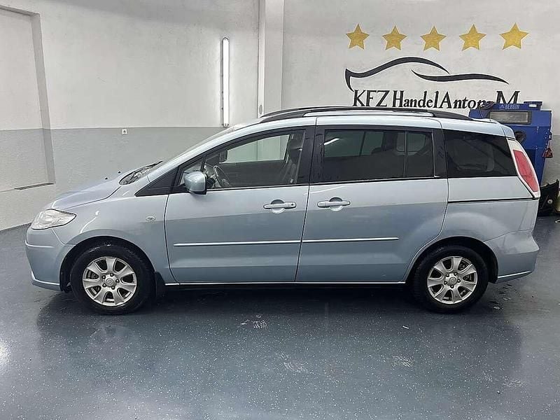 Gebraucht Mazda 5 110 PS (80 kW) 2008 Blau Van / Kleinbus
