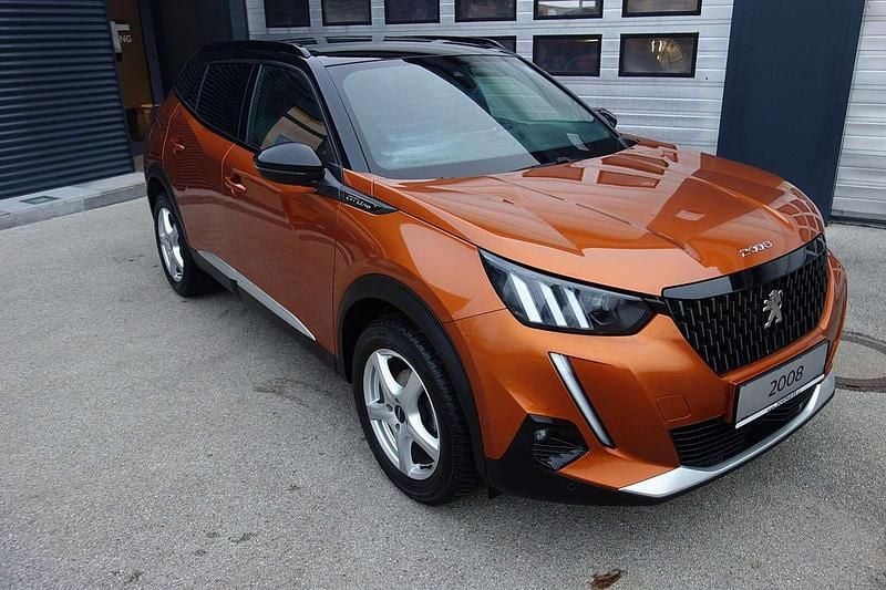 Gebraucht Peugeot 2008 GT-line 131 PS (96 kW) 2020 Orange SUV