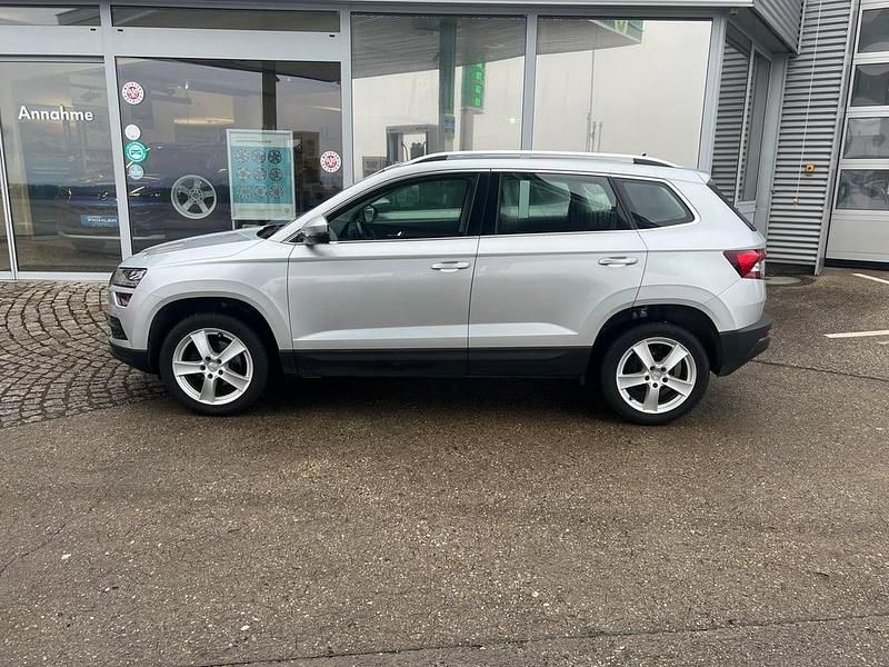Gebraucht Skoda Karoq Style 116 PS (85 kW) 2020 Silber  metallic SUV