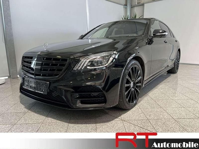 Schwarz Gebraucht 2018 Mercedes S560 Limousine | € 74.500 - Bild 1/4