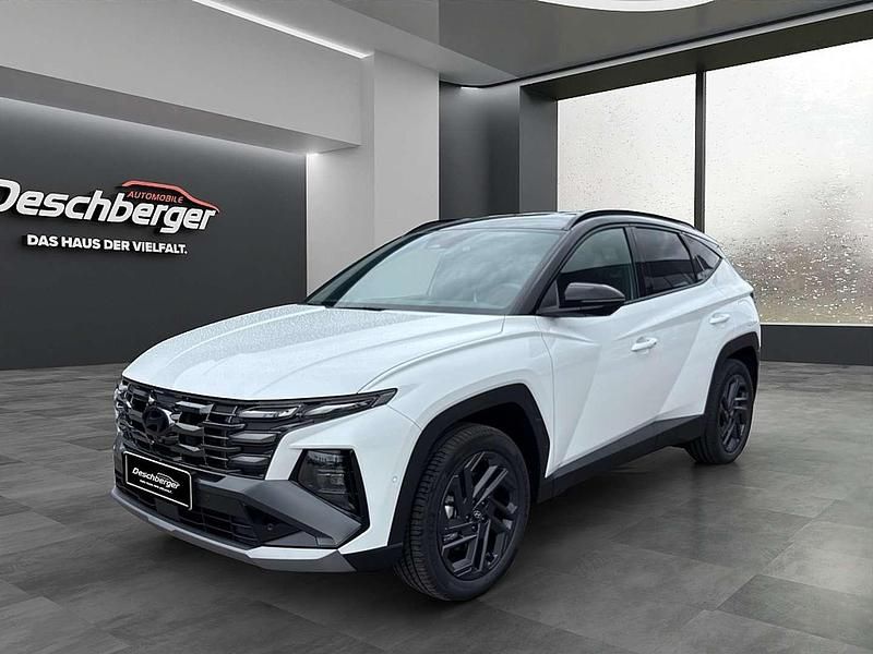 Weiß Neu 2025 Hyundai Tucson SUV | € 47.999 (Teuer) - Bild 1/4