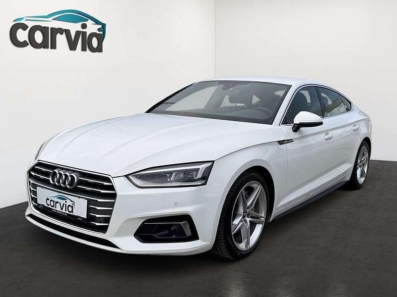 Gebraucht Audi A5 S-Line 190 PS (139 kW) 2019 Weiß Kleinwagen