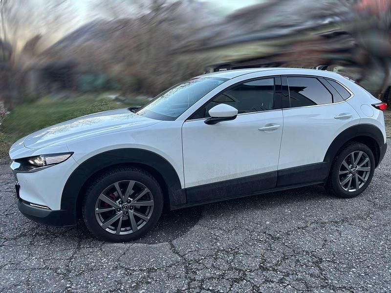 Gebraucht Mazda CX-30 186 PS (136 kW) 2021 Weiß SUV