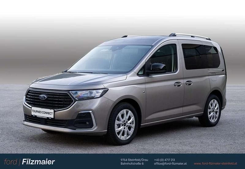 Silber Gebraucht 2024 Ford Tourneo Connect Titanium Van / Kleinbus | € 39.900 - Bild 1/4