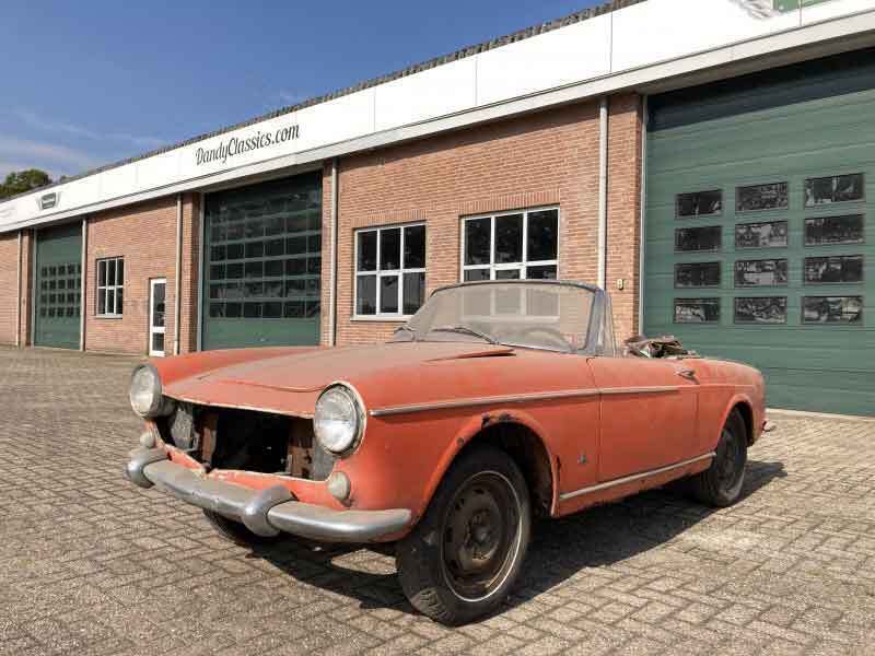 Orange Gebraucht 1965 Fiat 1500 Cabrio | € 5.900 - Bild 1/4