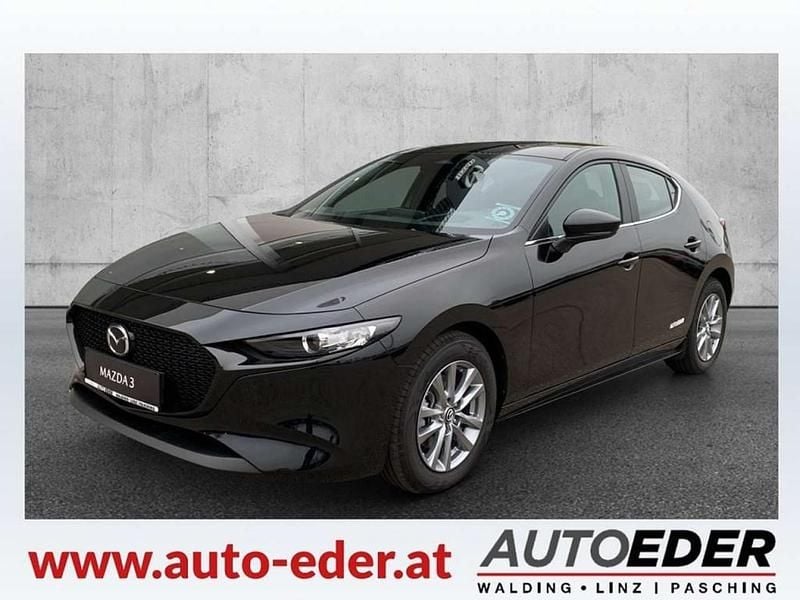 Neu Mazda 3 Prime-Line 140 PS (102 kW) 2025 Schwarz Limousine