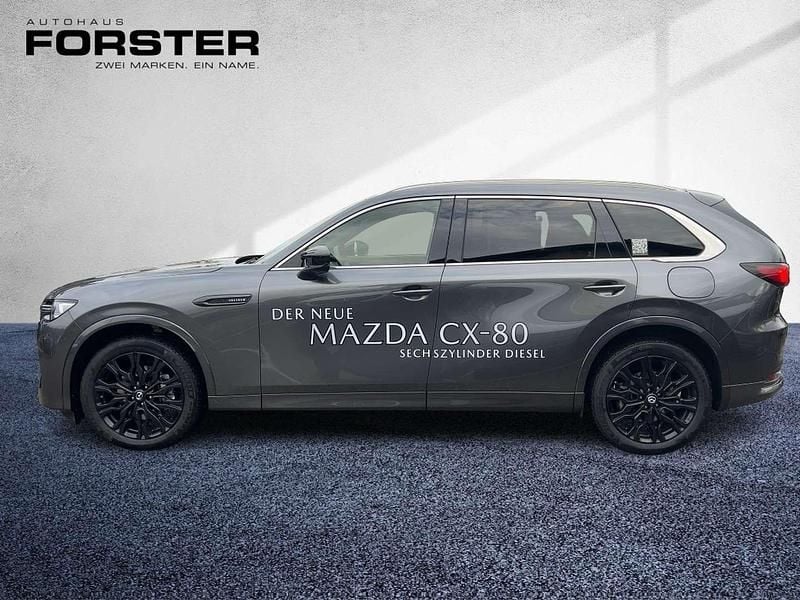 Gebraucht Mazda CX-80 Homura-Line 254 PS (186 kW) 2024 Grau SUV
