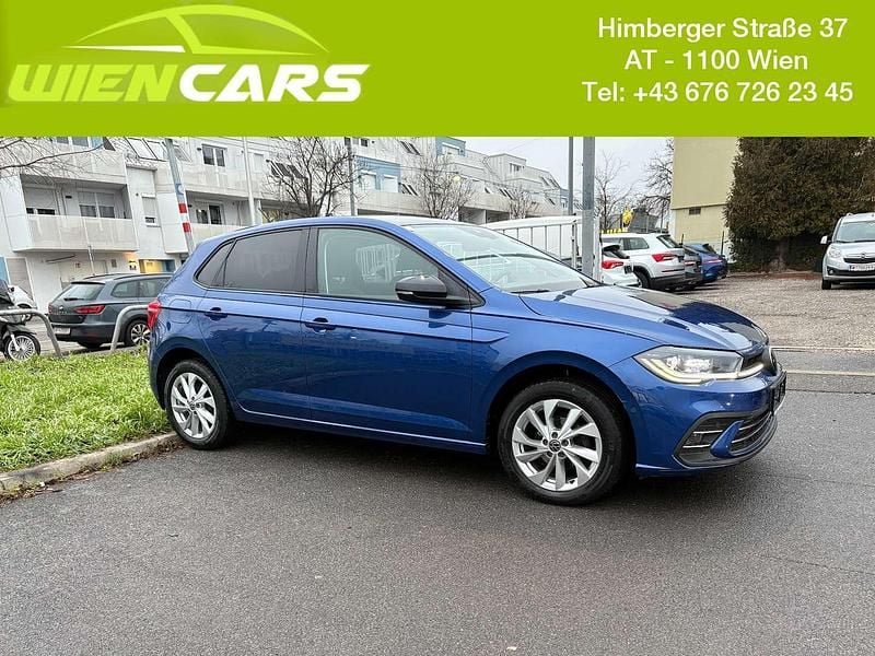Blau Gebraucht 2022 VW Polo IQ Drive Limousine | € 15.990 (Guter Preis) - Bild 1/4