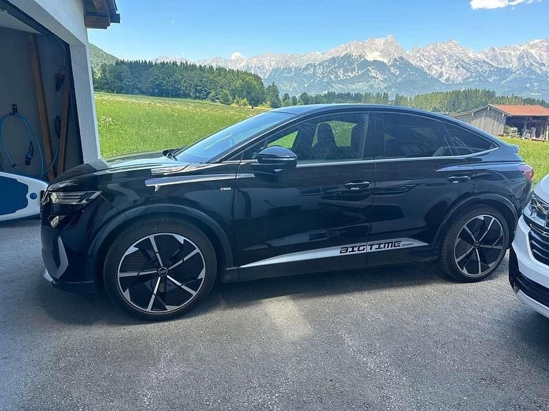 Schwarz Gebraucht 2022 Audi Q4 e-tron SUV | € 39.990 (Etwas zu teuer) - Bild 1/4