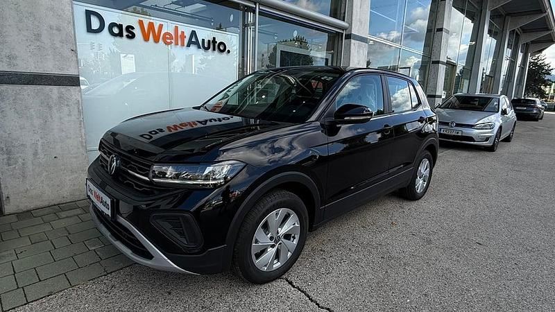 Gebraucht VW T-Cross 95 PS (69 kW) 2025 Schwarz  metallicperleffektno SUV