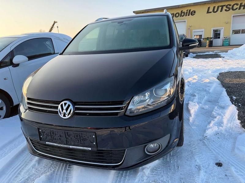 Gebraucht VW Touran 170 PS (125 kW) 2012 Schwarz Van / Kleinbus